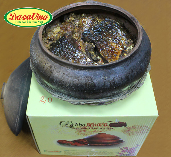 Cá kho Bá Kiến ngon chất lượng của thương hiệu Dasavina