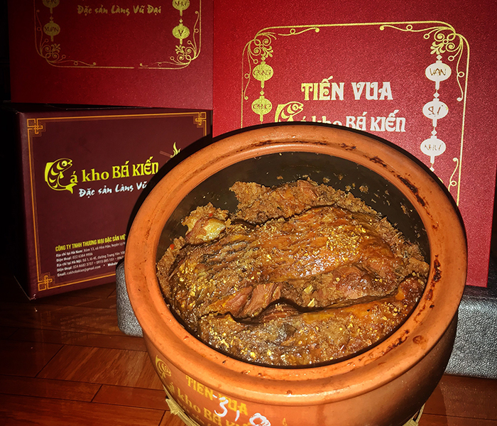 Cá kho Bá Kiến - Cá kho Tiến Vua thượng hạng