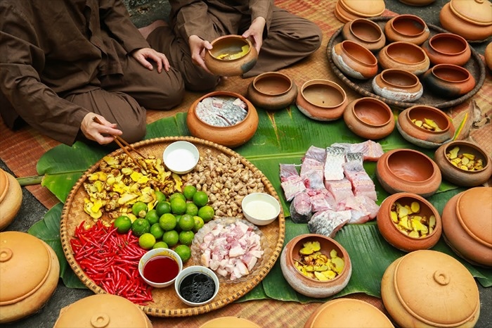 Nguyên liệu kho cá